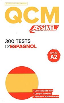 portada 300 Tests D'espagnol 