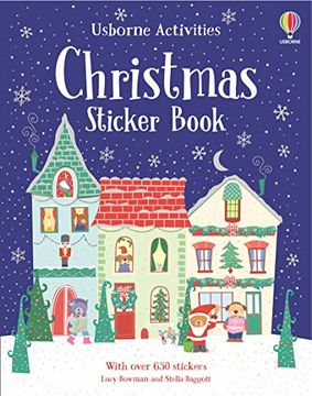 portada Christmas Sticker Book (Sticker Books)
