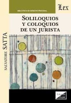 portada Soliloquios y Coloquios de un Jurista (in Spanish)