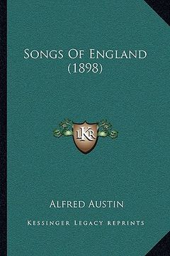 portada songs of england (1898) (en Inglés)