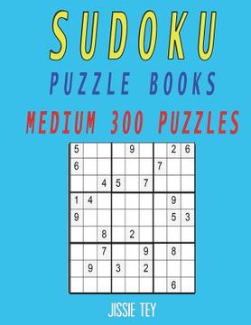 portada Sudoku Puzzle Books Medium 300 Puzzles (en Inglés)
