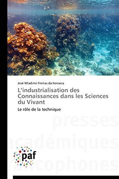 portada L'industrialisation des Connaissances dans les Sciences du Vivant