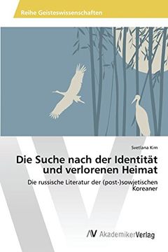 portada Die Suche nach der Identität und verlorenen Heimat (German Edition)