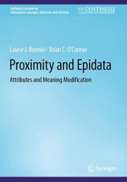 portada Proximity and Epidata: Attributes and Meaning Modification (en Inglés)