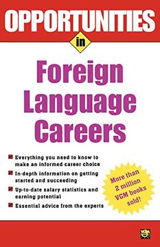 portada Opportunities in Foreign Language Careers (en Inglés)