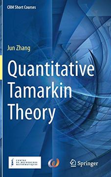 portada Quantitative Tamarkin Theory (Crm Short Courses) (en Inglés)