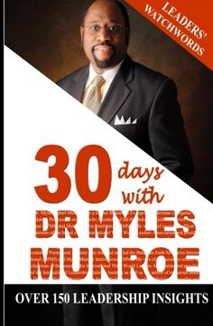 portada Leaders'Watchwords: 30 Days With dr. Myles Munroe (en Inglés)
