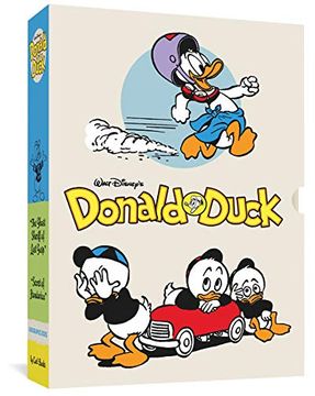 portada Walt Disney'S Donald Duck Gift box Set: "The Ghost Sheriff of Last Gasp" & "The Secret of Hondorica": Vols. 15 & 17 (The Complete Carl Barks Disney Library) (en Inglés)