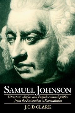 portada Samuel Johnson: Literature, Religion and English Cultural Politics From the Restoration to Romanticism (en Inglés)