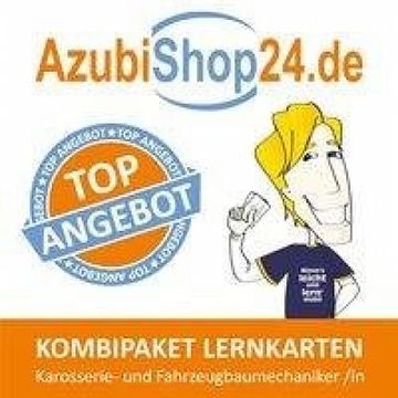 portada Azubishop24. De Kombi-Paket Lernkarten Karosserie- und Fahrzeugbaumechaniker /in (en Alemán)