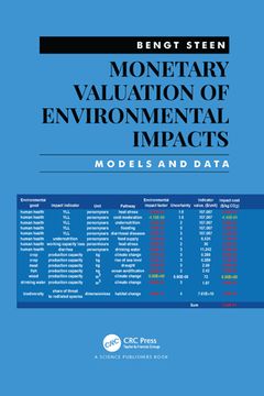portada Monetary Valuation of Environmental Impacts [Soft Cover ] (en Inglés)