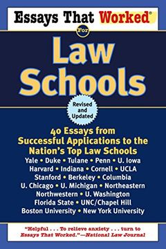 portada Essays That Worked for law Schools: 40 Essays From Successful Applications to the Nation's top law Schools (in English)