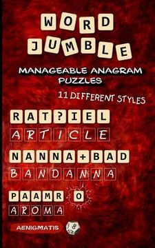 portada Word Jumble: Manageable Anagram Puzzles (en Inglés)