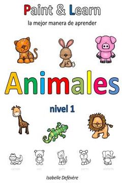 portada Paint & Learn: Animales (nivel 1)