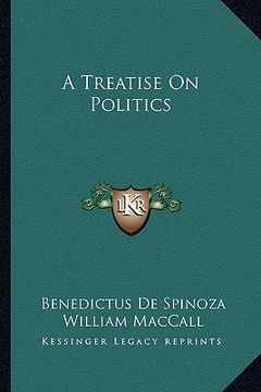 portada a treatise on politics (en Inglés)