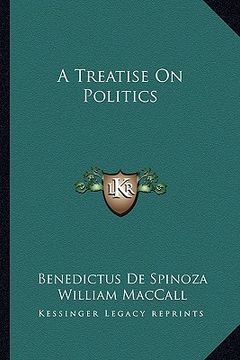 portada a treatise on politics (in English)