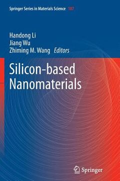 portada Silicon-Based Nanomaterials (en Inglés)