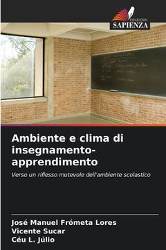 portada Ambiente e clima di insegnamento-apprendimento (en Italiano)