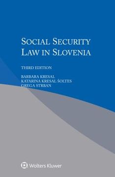 portada Social Security Law in Slovenia (en Inglés)