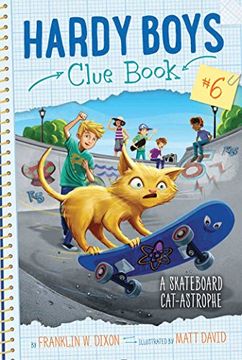 portada A Skateboard Cat-Astrophe (Hardy Boys Clue Book) 