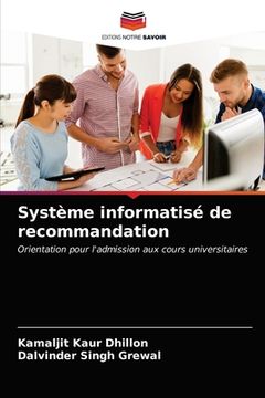 portada Système informatisé de recommandation (en Francés)