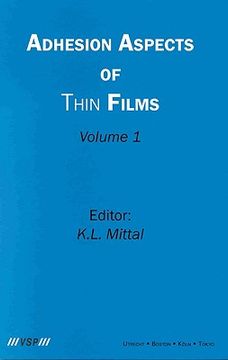 portada Adhesion Aspects of Thin Films, Volume 1 (in English)