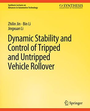 portada Dynamic Stability and Control of Tripped and Untripped Vehicle Rollover (in English)