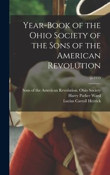 portada Year-book of the Ohio Society of the Sons of the American Revolution; yr.1919 (en Inglés)