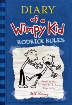 portada Diary of a Wimpy kid Rodrick Rules (in English)