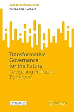 portada Transformative Governance for the Future: Navigating Profound Transitions (en Inglés)