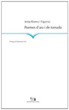 portada Poemes D'ara i de Tornada (en Catalá)