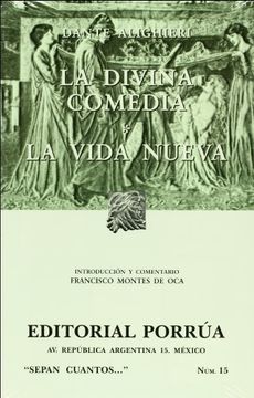 portada La Divina Comedia; La Vida Nueva (in Spanish)