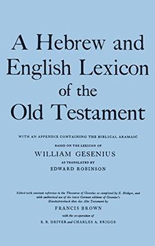 portada A Hebrew and English Lexicon of the old Testament 