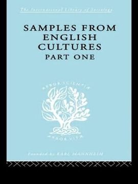 portada Samples From English Cultures: Part 1 (International Library of Sociology)