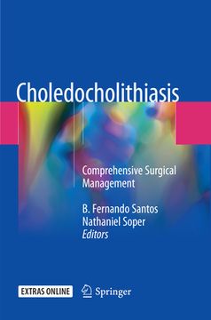portada Choledocholithiasis: Comprehensive Surgical Management (en Inglés)