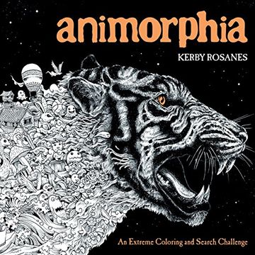 portada Animorphia: An Extreme Coloring and Search Challenge (in English)