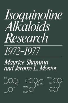portada Isoquinoline Alkaloids Research 1972-1977 (en Inglés)