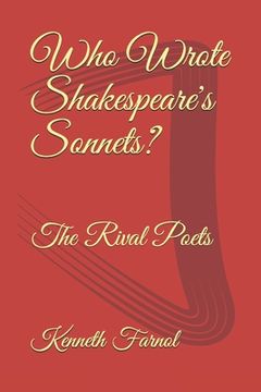 portada Who Wrote Shakespeare's Sonnets?: The Rival Poets (en Inglés)