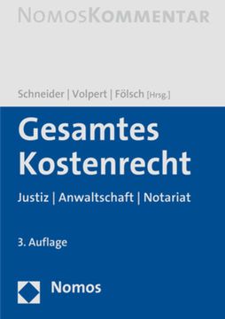 portada Gesamtes Kostenrecht: Justiz | Anwaltschaft | Notariat (in German)