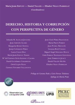 portada Derecho, Historia y Corrupción con Perspectiva de Género