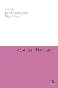 portada adorno and literature (in English)