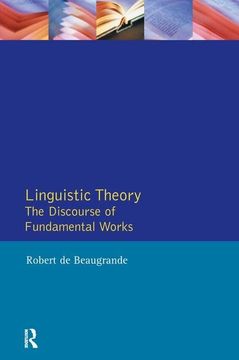 portada Linguistic Theory: The Discourse of Fundamental Works (en Inglés)