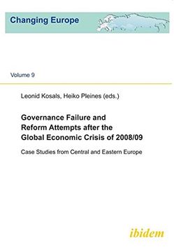 portada Governance Failure and Reform Attempts After the Global Economic Crisis of 2008 (en Inglés)