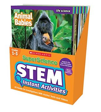 portada SuperScience STEM Instant Activities: Grades 1-3: 30 Hands-On Investigations With Anchor Texts and Videos