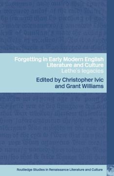portada Forgetting in Early Modern English Literature and Culture: Lethe's Legacy (in English)