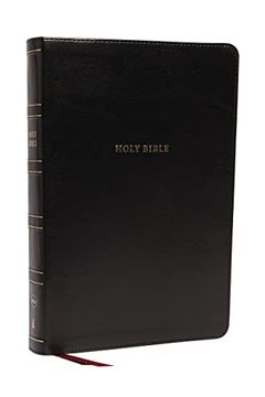 portada Nkjv, Reference Bible, Super Giant Print, Leathersoft, Black, red Letter, Comfort Print: Holy Bible, new King James Version (en Inglés)