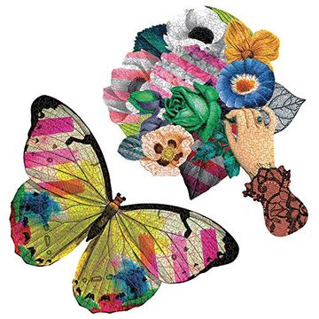 portada Galison Christian Lacroix Heritage Collection Frivolités set of 2 Shaped Jigsaw Puzzle Set, Model: 0735364087 (in English)