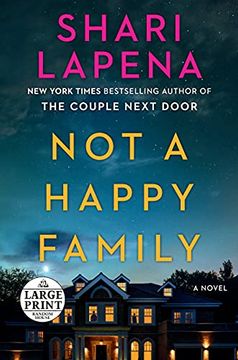 portada Not a Happy Family (Random House Large Print) 