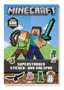 portada Minecraft: Superstarker Sticker- und Malspaß (en Alemán)