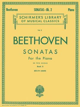portada Sonatas - Book 2: Schirmer Library of Classics Volume 2 Piano Solo (Schirmer's Library of Musical Classics) 